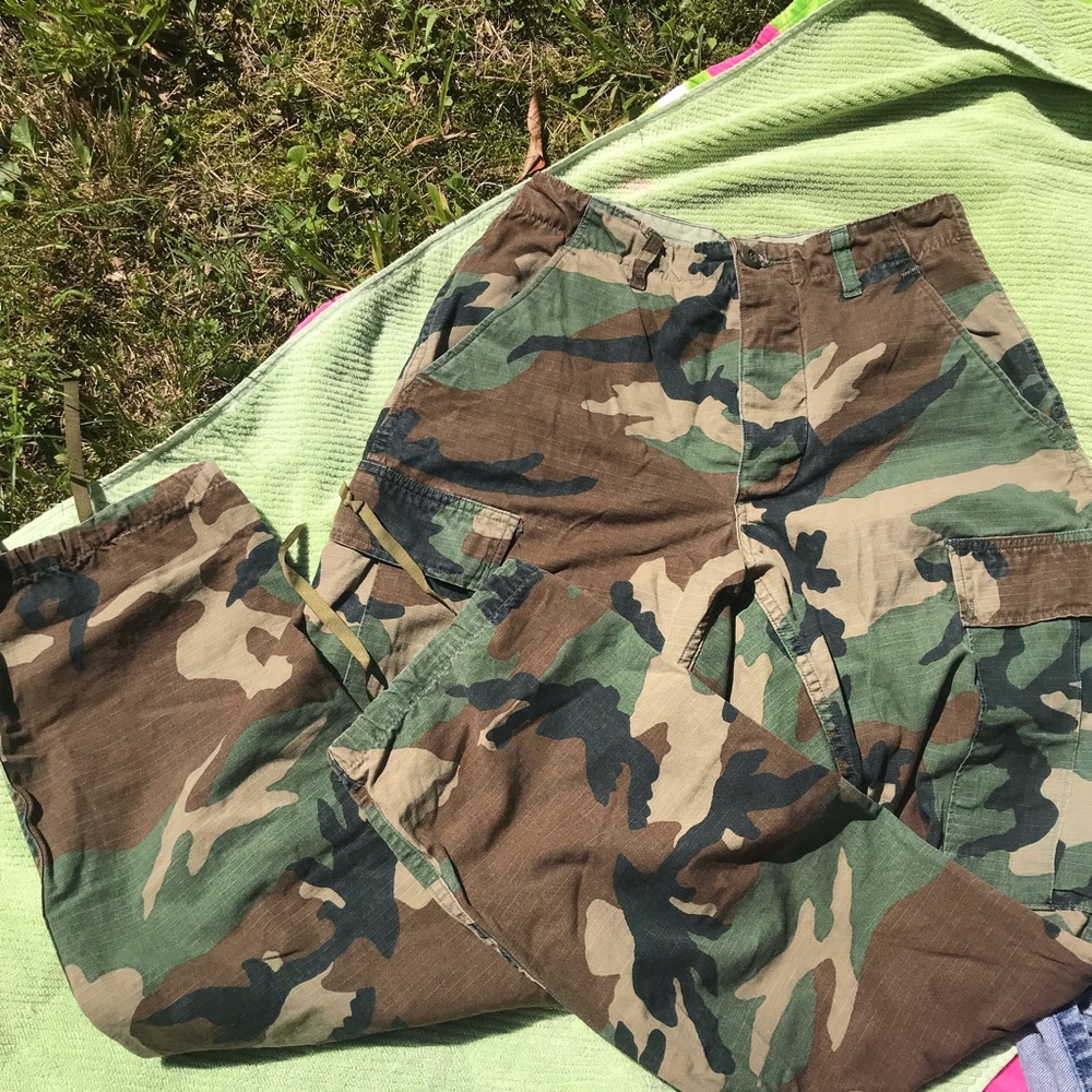 real womens army camo pants